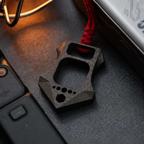 FatMan Single Finger Brass Knuckle Bottle Opener EDC Pocket Tool product view 1