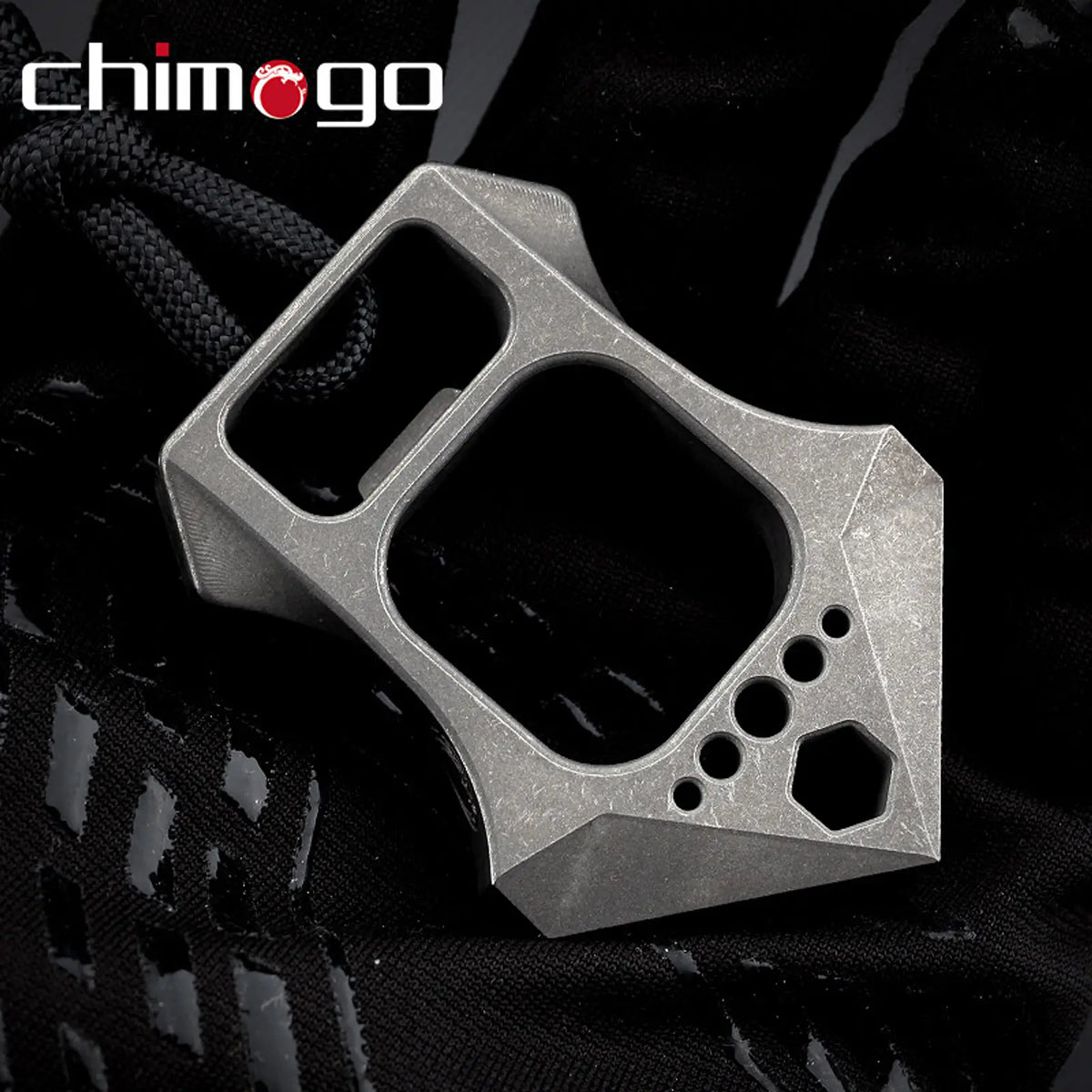 FatMan Single Finger Brass Knuckle Bottle Opener EDC Pocket Tool product view 4