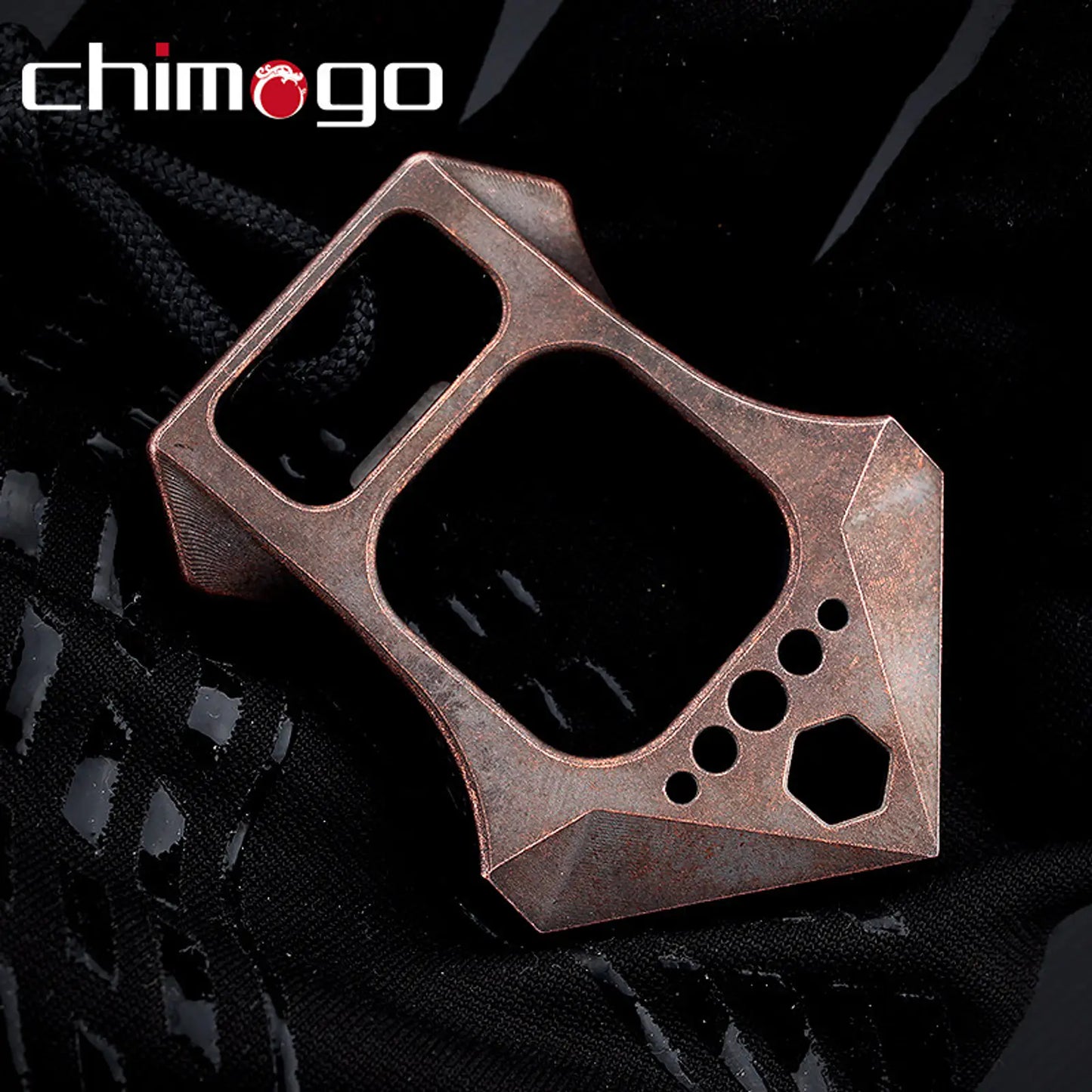 FatMan Single Finger Brass Knuckle Bottle Opener EDC Pocket Tool product view 5