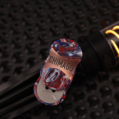 CHIMAGO Wrath resin and copper slider in open position
