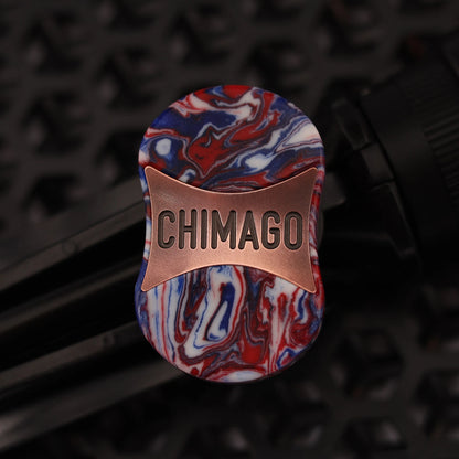 CHIMAGO Wrath fidget slider with resin body and copper inlay