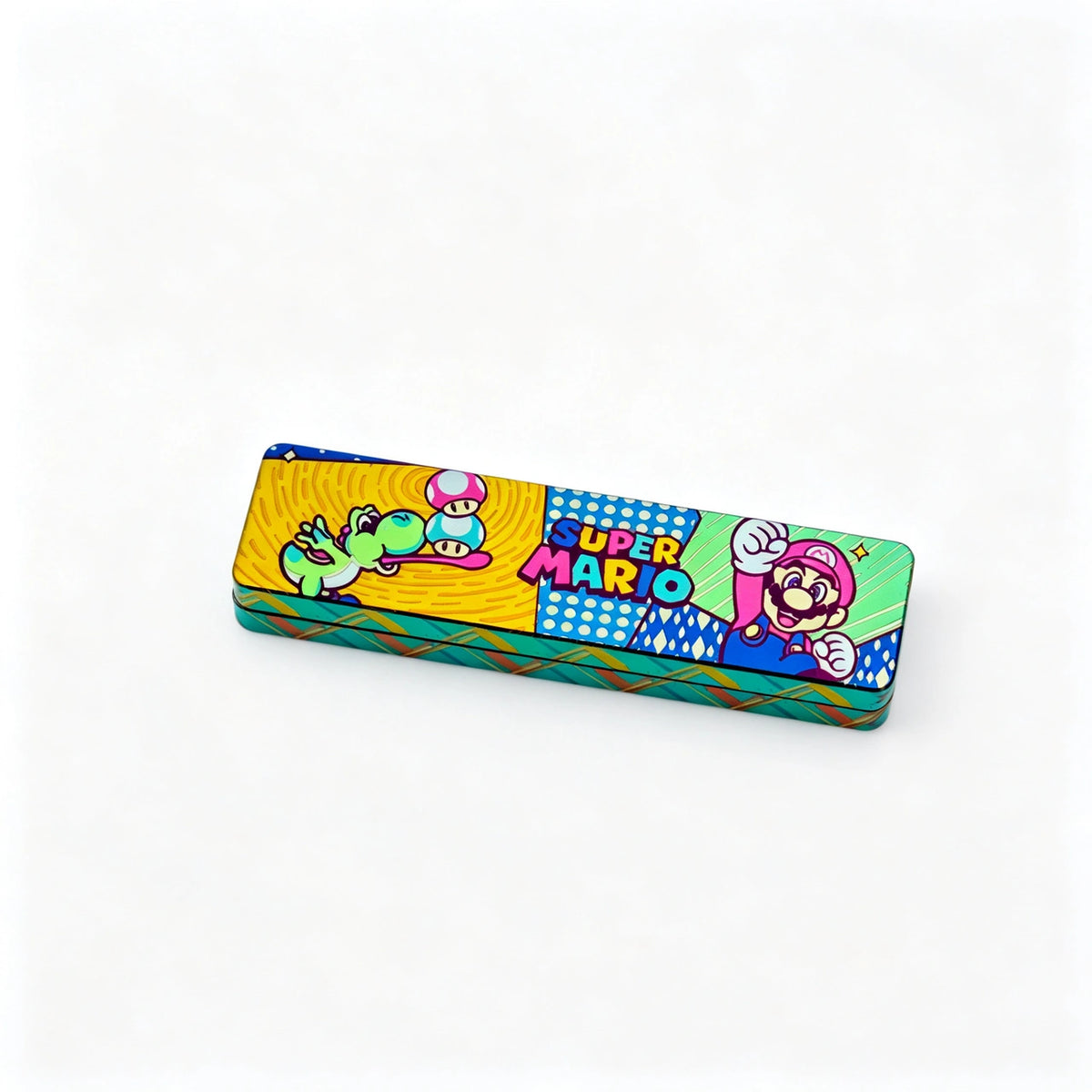 Titanium Chocolate-Style Slider Covers: assembled cover display example with Mario artwork (gallery view 05).