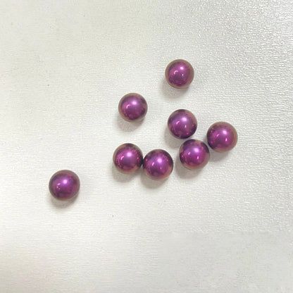 Titanium Spinner Balls: second rose red ball grouping on white (gallery view 15).