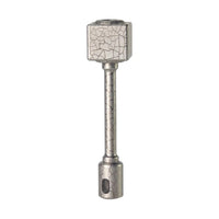 Square Spinner and Hammer Handle Set / Crackle Finish