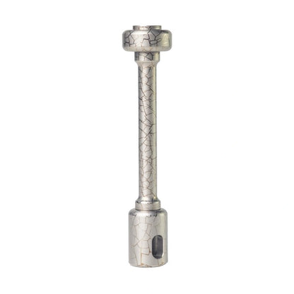 Square Titanium Fidget Spinner: crackle-pattern handle accessory shown alone (gallery view 13).