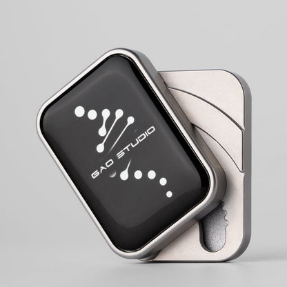 Fidget Coin – Gao Studio Energy Card | Stainless Steel Haptic EDC Worry Coin
