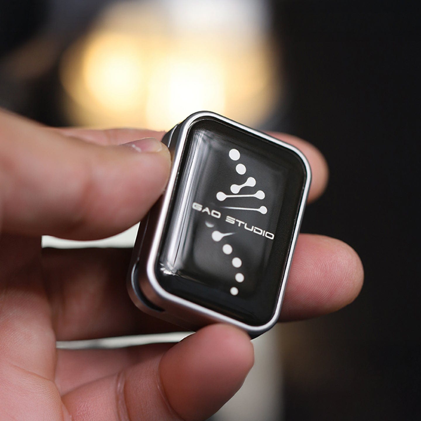 Fidget Coin – Gao Studio Energy Card | Stainless Steel Haptic EDC Worry Coin