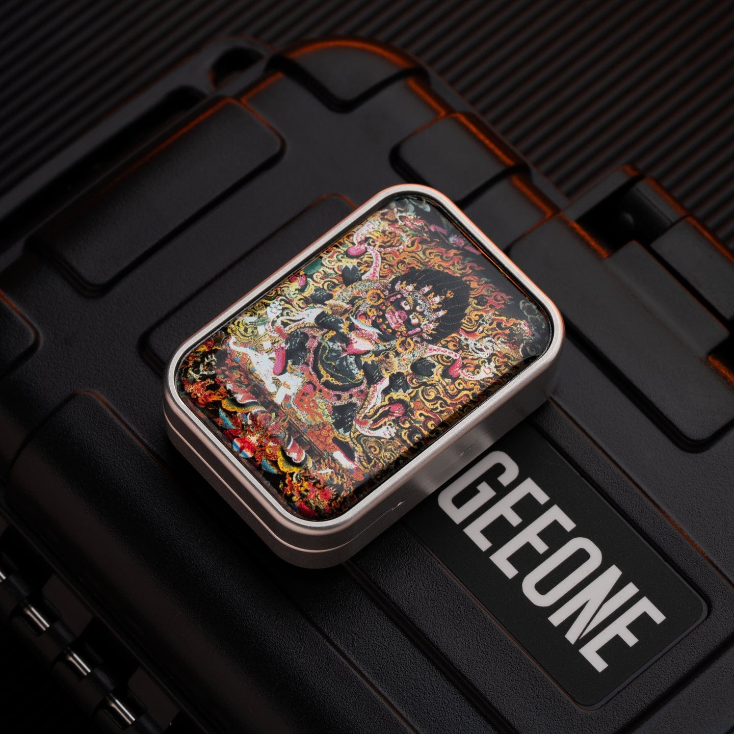 Fidget Coin – Gao Studio Energy Card | Stainless Steel Haptic EDC Worry Coin