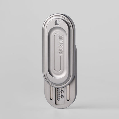 Fidget Slider – GAO Studio Richcoin Strong Wind | Stainless Steel POM EDC Push Slider