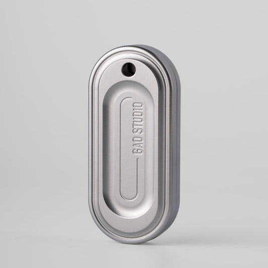Fidget Slider – GAO Studio Richcoin Strong Wind | Stainless Steel POM EDC Push Slider