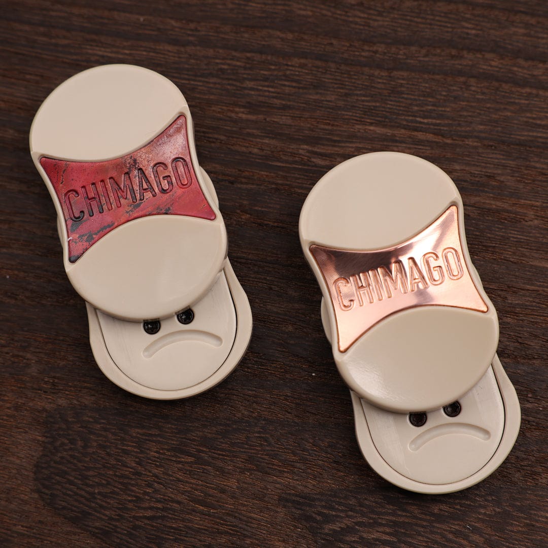 Fidget Slider EDC – GEEOne Wrathful | Titanium Zirconium PEEK Copper