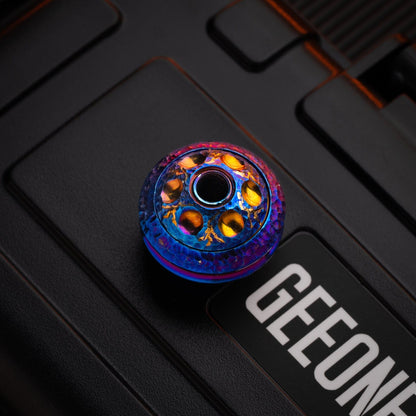 EDC Paracord Braiding Service – GEEOne | Atwood 550 Rope Titanium Tritium Bead Sterling Silver Kit