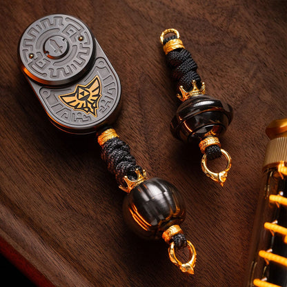 EDC Paracord Braiding Service – GEEOne | Atwood 550 Rope Titanium Tritium Bead Sterling Silver Kit