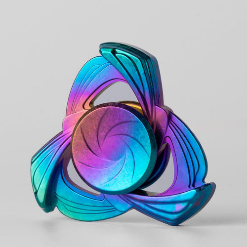 Hand Spinner – GEEOne Galaxy | Stainless Steel Crystal Titanium EDC Gyro
