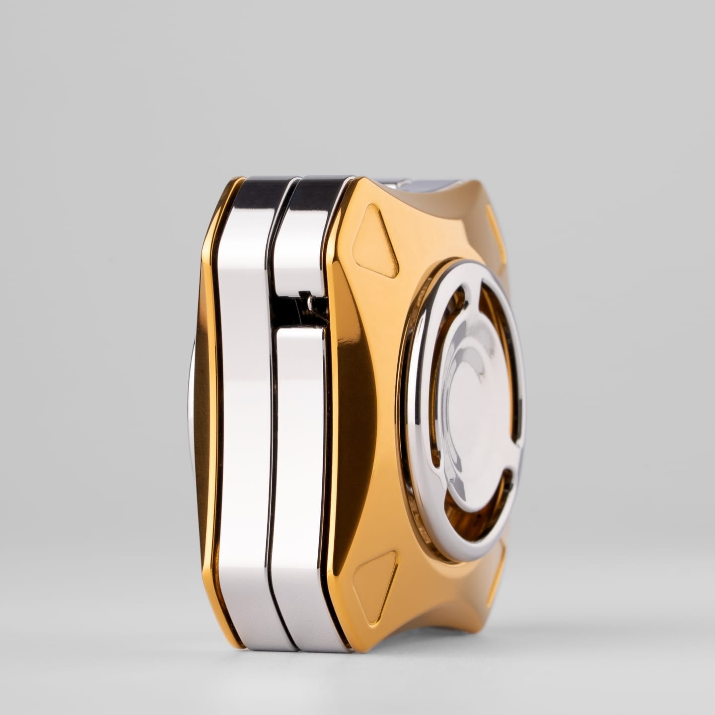 Mechanical Slider – GEEOne Hades | Polished Stainless Steel EDC Push Slider