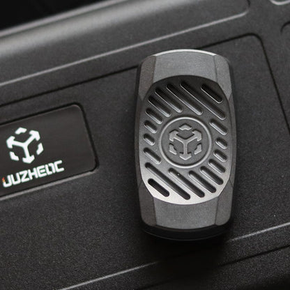 EDC Slider – GEEOne Infinity Slider | Titanium Zirconium Stainless Steel G10 Push Slider