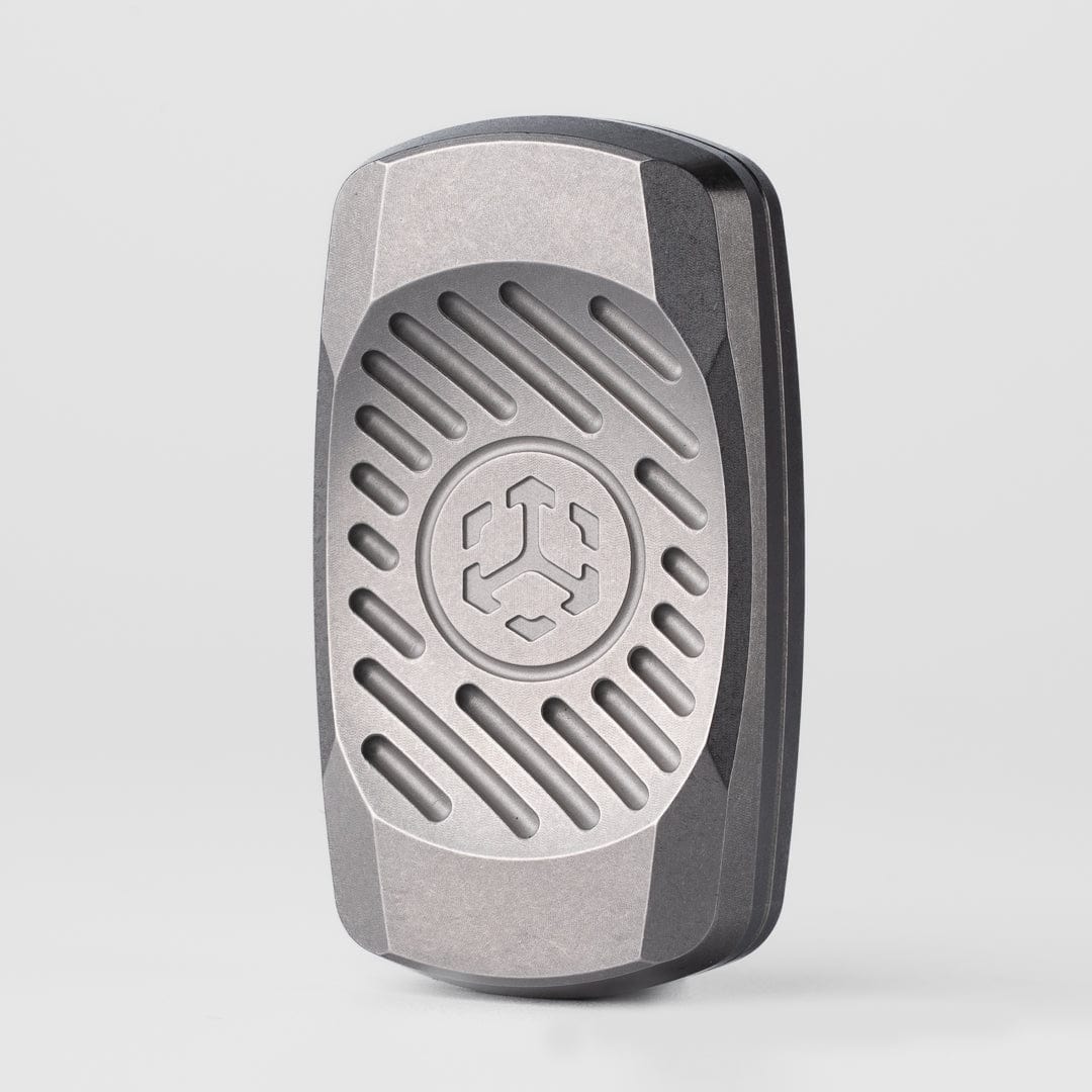 EDC Slider – GEEOne Infinity Slider | Titanium Zirconium Stainless Steel G10 Push Slider