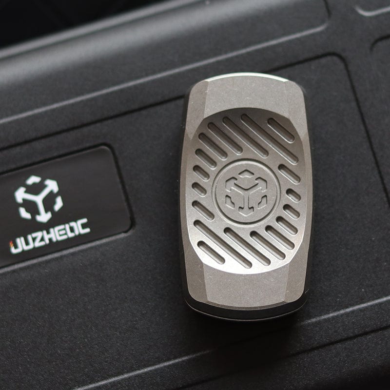 EDC Slider – GEEOne Infinity Slider | Titanium Zirconium Stainless Steel G10 Push Slider