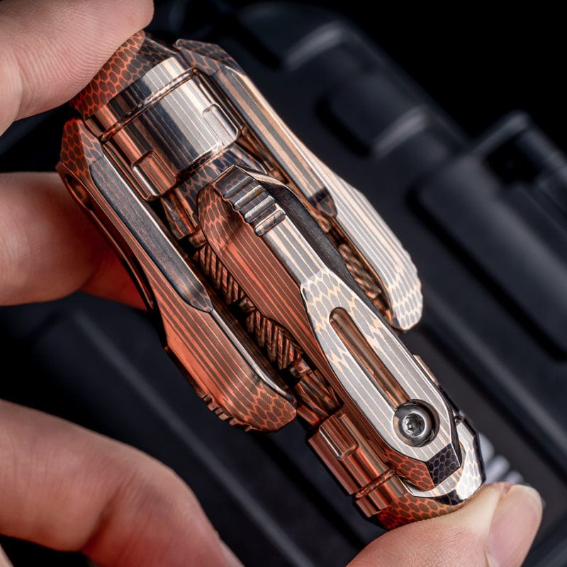 Mechanical Slider – GEEOne Lazer | Titanium Stainless Steel PEI Superconductor EDC Push Slider