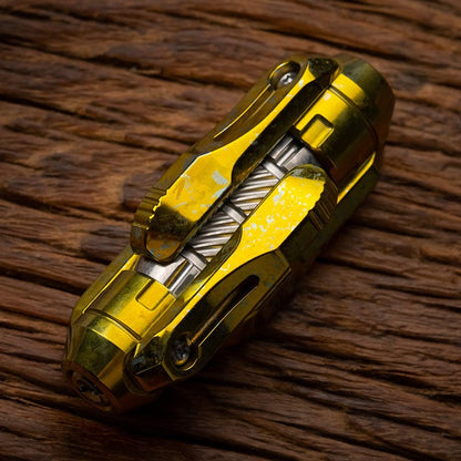 Mechanical Slider – GEEOne Lazer | Titanium Stainless Steel PEI Superconductor EDC Push Slider