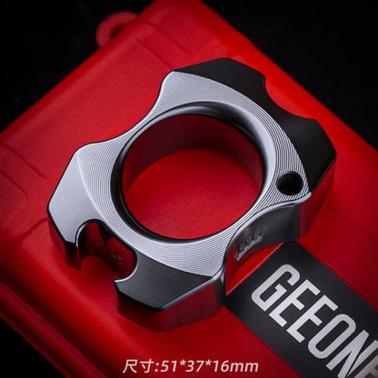 Pocket Tool – KASFLY Single Knuckle Duster | Titanium Zirconium Bronze EDC Multi Tool