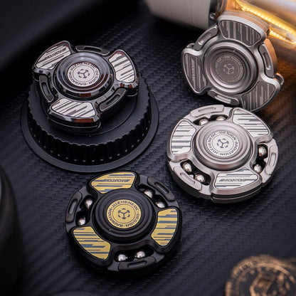 EDC Spinner – JuzhEDC Radiation | Aluminum Titanium Zirconium Stainless Steel