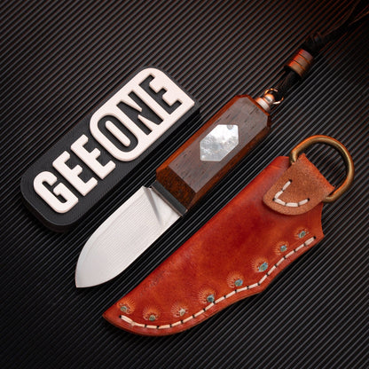 Pocket Knife – GEEOne Sweetie Knife | SKD Steel Nitrogen Steel Dalbergia Rosewood EDC