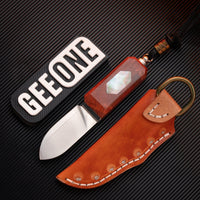 Nitrogen Steel + Burmese Rosewood handle