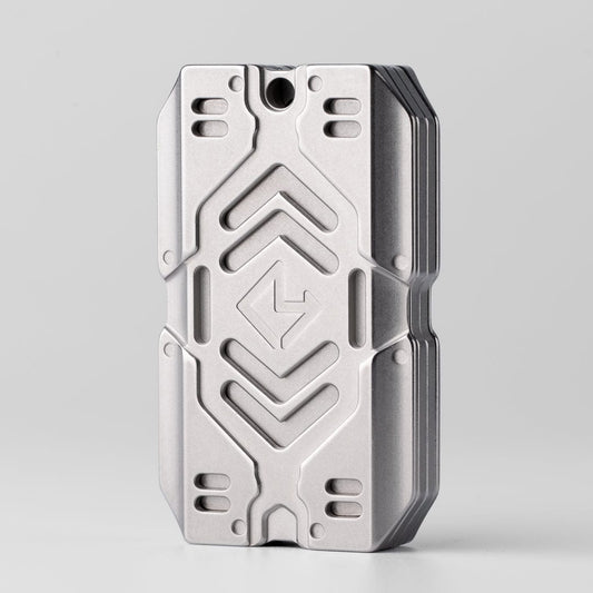 Fidget Slider – GEEOne Warshield | Stainless Steel Zirconium Copper Titanium EDC