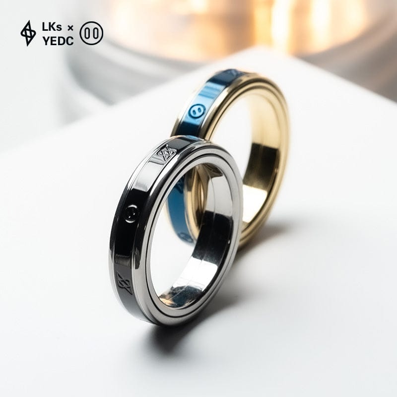 EDC Lanyard Bead – YEDC × LKS Zhuan Yun Pig Ring | Zircuti Titanium EDC Ring Pendant
