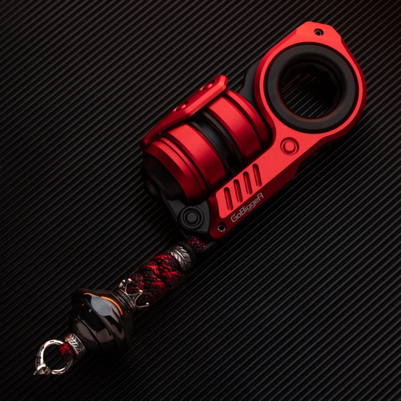 Fidget Slider EDC – GoBiggeR Sinian Lite | Aluminum Titanium Zirconium Mokuti Push Slider