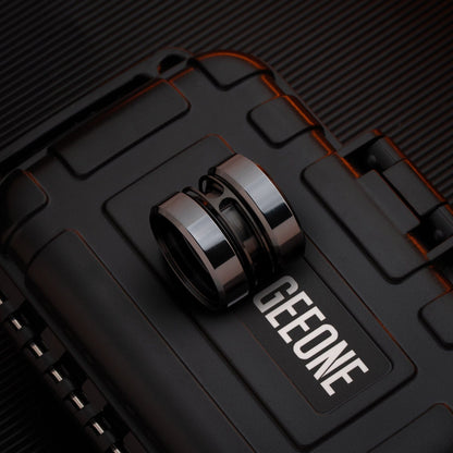 Fidget Slider EDC – GoBiggeR Sinian Lite | Aluminum Titanium Zirconium Mokuti Push Slider