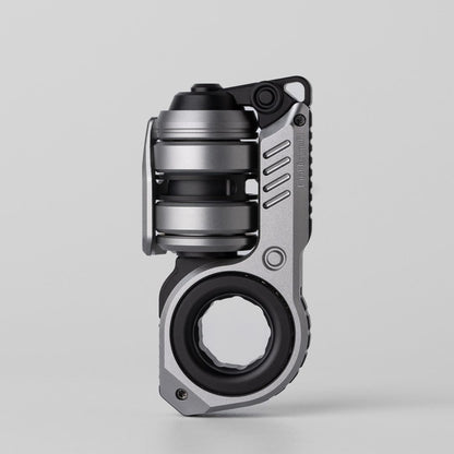 Fidget Slider EDC – GoBiggeR Sinian Lite | Aluminum Titanium Zirconium Mokuti Push Slider