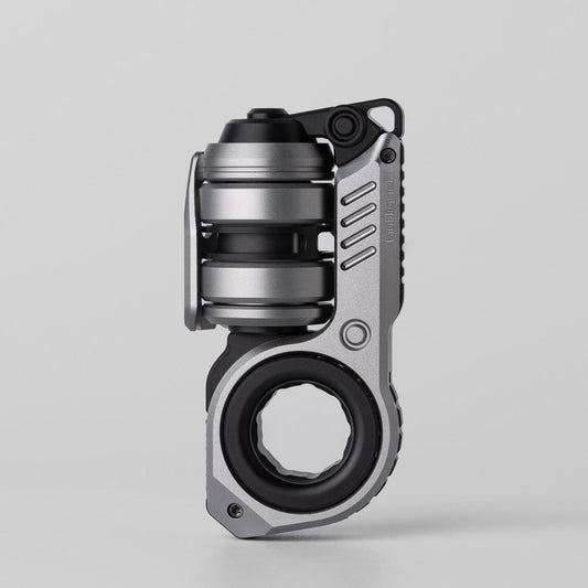 Fidget Slider EDC – GoBiggeR Sinian Lite | Aluminum Titanium Zirconium Mokuti Push Slider