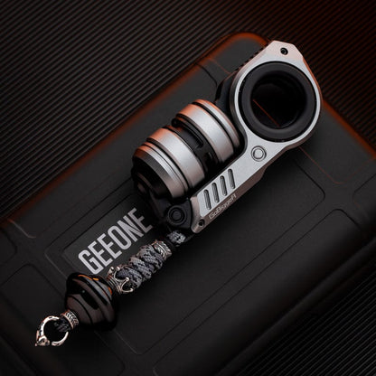 Fidget Slider EDC – GoBiggeR Sinian Lite | Aluminum Titanium Zirconium Mokuti Push Slider