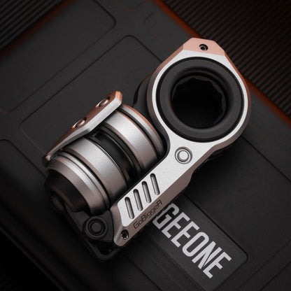 Fidget Slider EDC – GoBiggeR Sinian Lite | Aluminum Titanium Zirconium Mokuti Push Slider