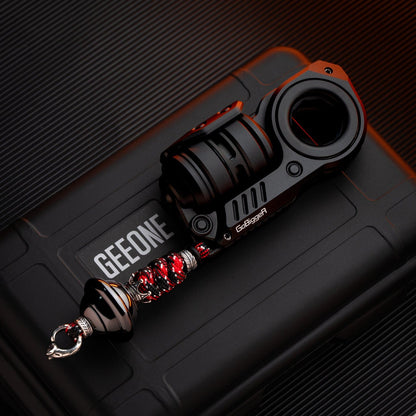 Fidget Slider EDC – GoBiggeR Sinian Lite | Aluminum Titanium Zirconium Mokuti Push Slider