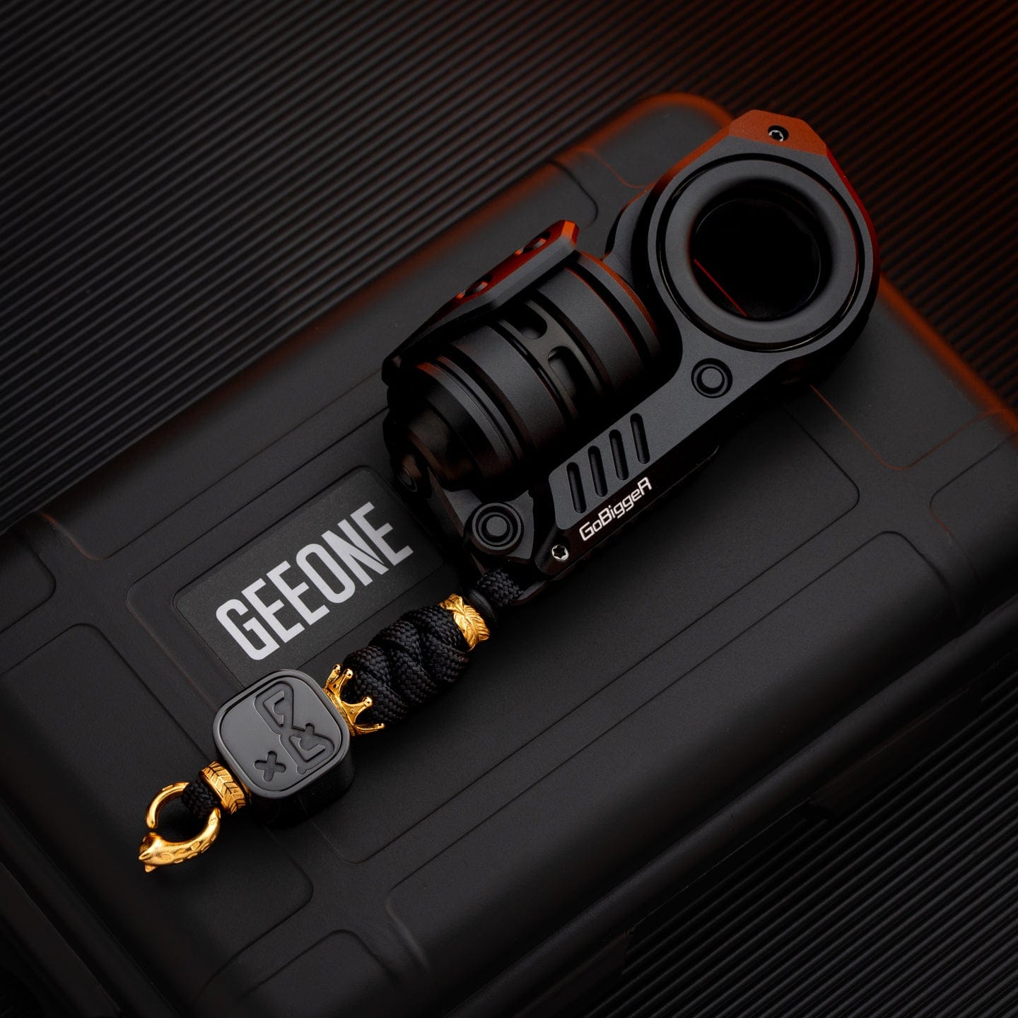 Fidget Slider EDC – GoBiggeR Sinian Lite | Aluminum Titanium Zirconium Mokuti Push Slider