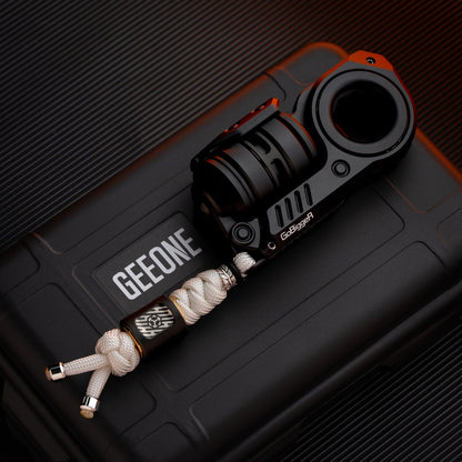 Fidget Slider EDC – GoBiggeR Sinian Lite | Aluminum Titanium Zirconium Mokuti Push Slider