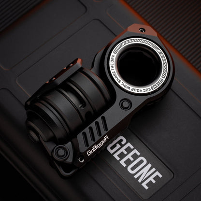 Fidget Slider EDC – GoBiggeR Sinian Lite | Aluminum Titanium Zirconium Mokuti Push Slider