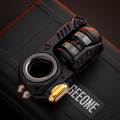 Fidget Slider EDC – GoBiggeR Sinian Lite | Aluminum Titanium Zirconium Mokuti Push Slider