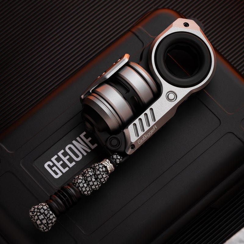 Fidget Slider EDC – GoBiggeR Sinian Lite | Aluminum Titanium Zirconium Mokuti Push Slider