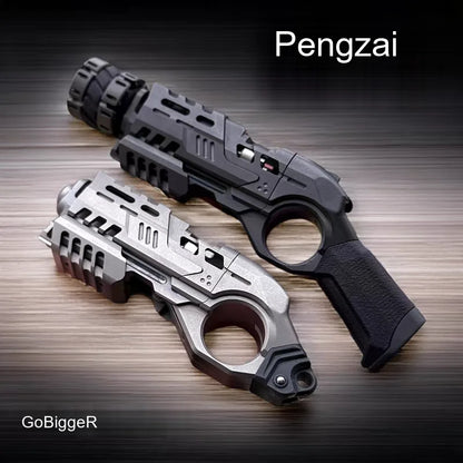 Titanium and zirconium Ring-Frame toys pictured together