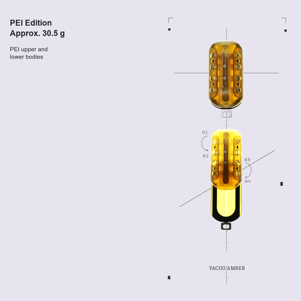 PEI Vacuum Amber Oumuamua version illustration