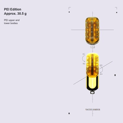 PEI Vacuum Amber Oumuamua version illustration
