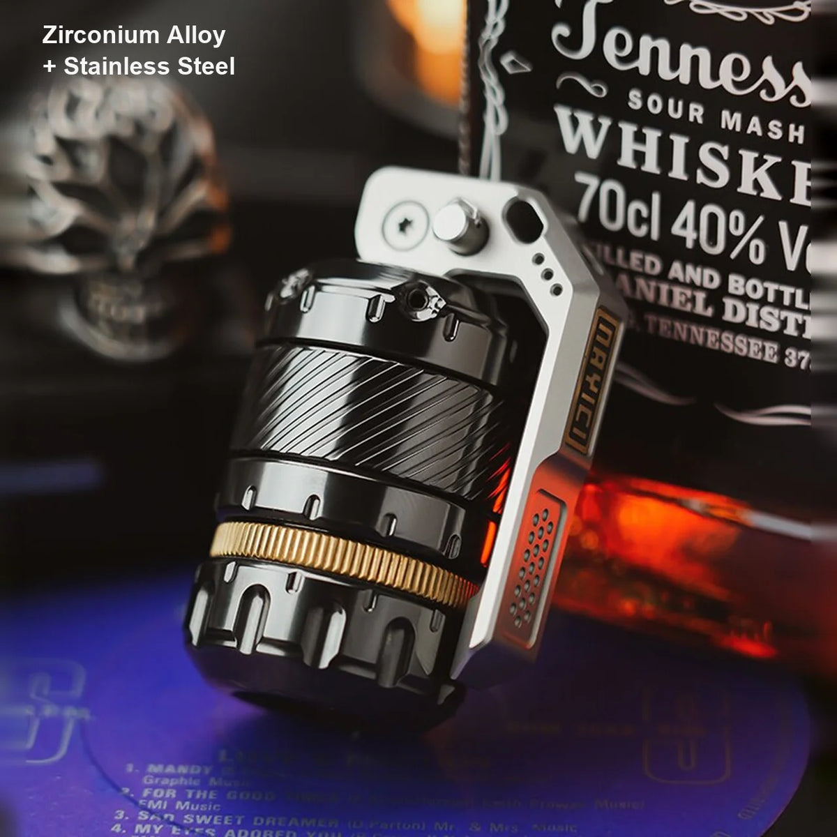Demoman NG-MARK — Zirconium Alloy + Stainless Steel
