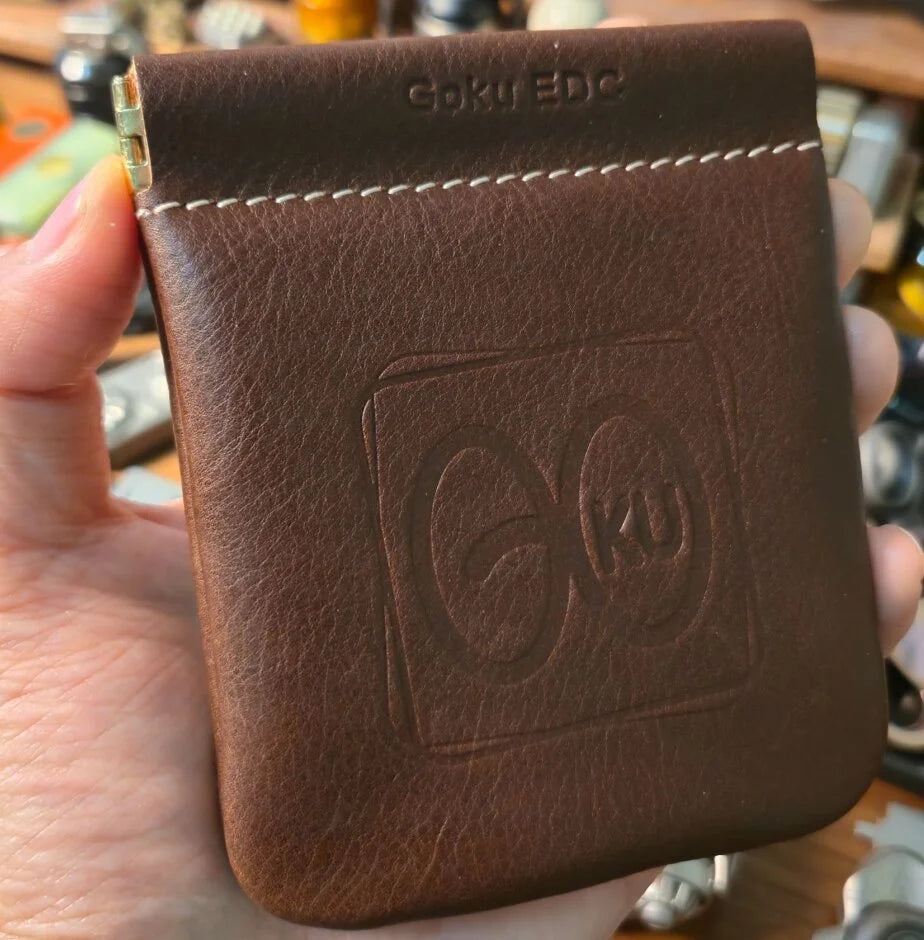 Leather Pouch — Large / Dark Brown