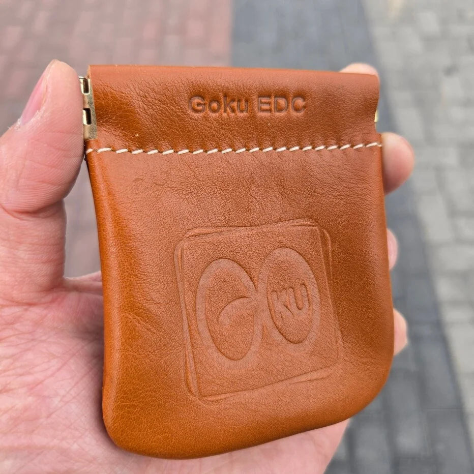 Leather Pouch — Small / Tan Brown