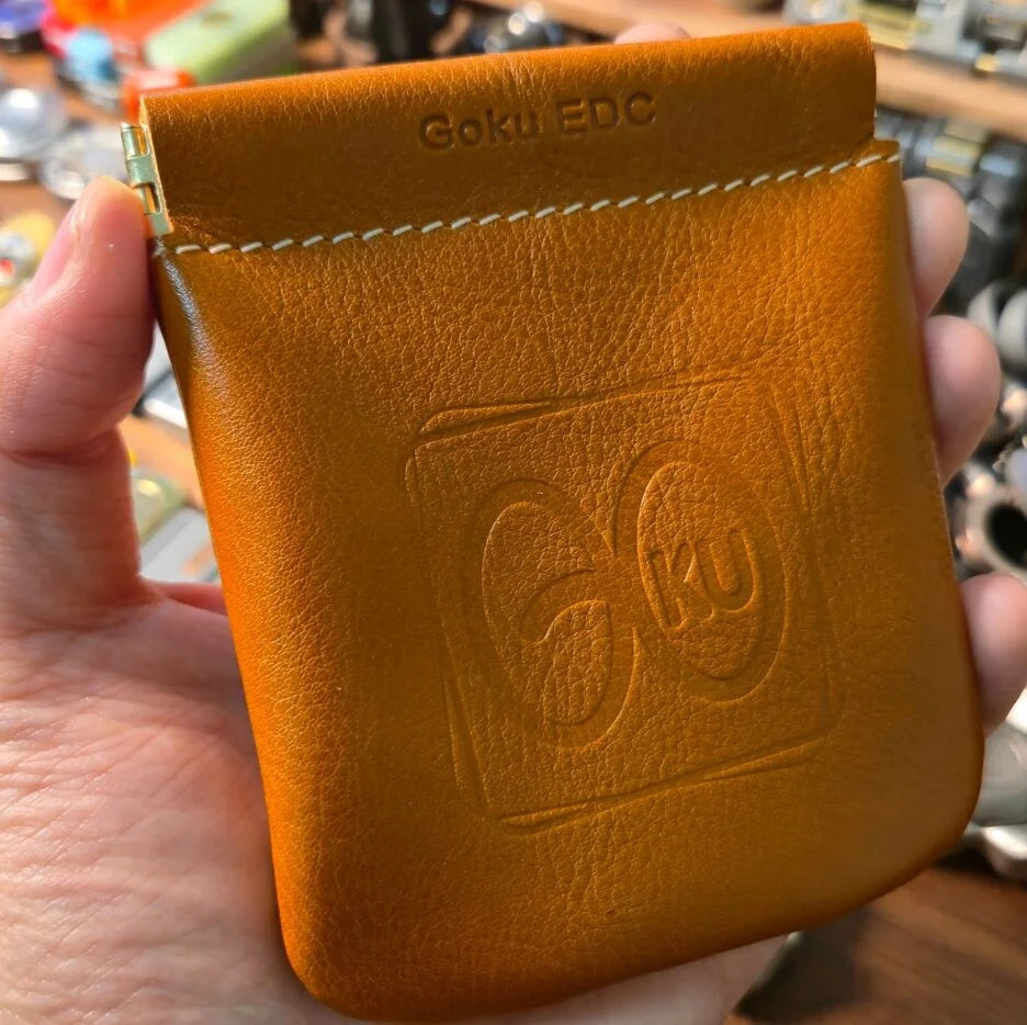 Leather Pouch — Large / Tan Brown