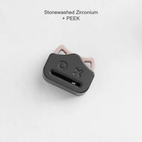 Stonewashed Zirconium + PEEK